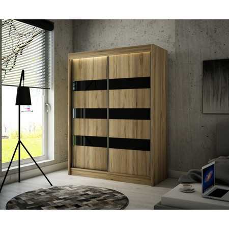 Solit Gardróbszekrény (250 cm) Kézműves tölgy Furniture