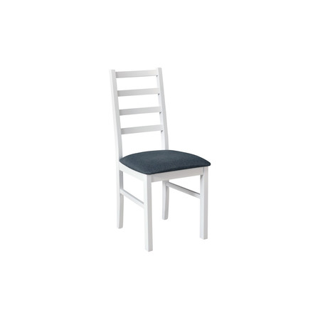 Jídelní židle NILO 8 Bílá Tkanina 14B MIX-DREW