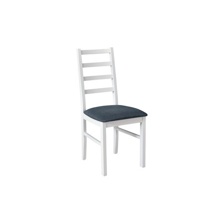Jídelní židle NILO 8 Bílá Tkanina 37B MIX-DREW