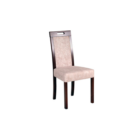 Jídelní židle ROMA 5 Tkanina 10B Kaštan MIX-DREW