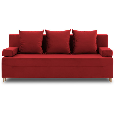 Rozkládací pohovka FIREZE - kronos Červená SG-nábytek