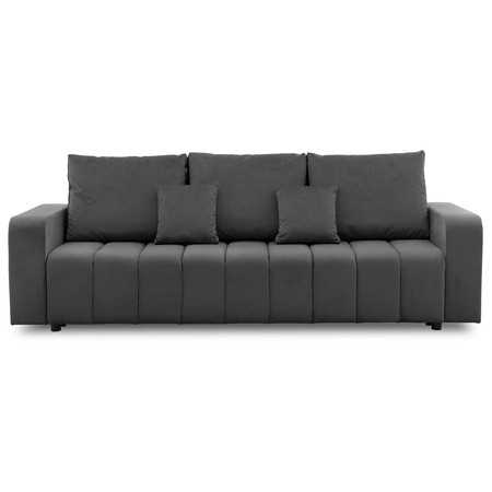 Nagy szétnyitható kanapé Modena I Sötét szürke SG-nábytek